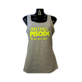 Grey Fluorescent Yellow - Vest Top