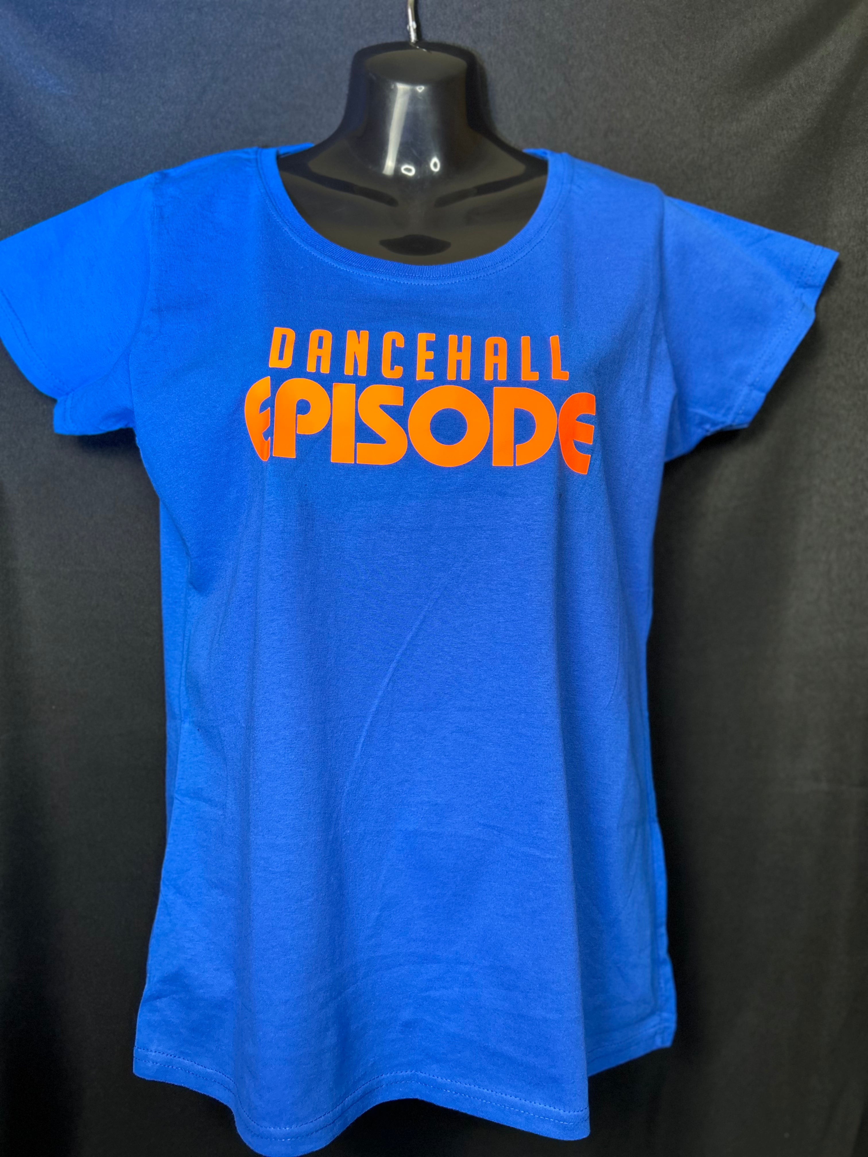 Blue Fluorescent Orange - T - Shirt